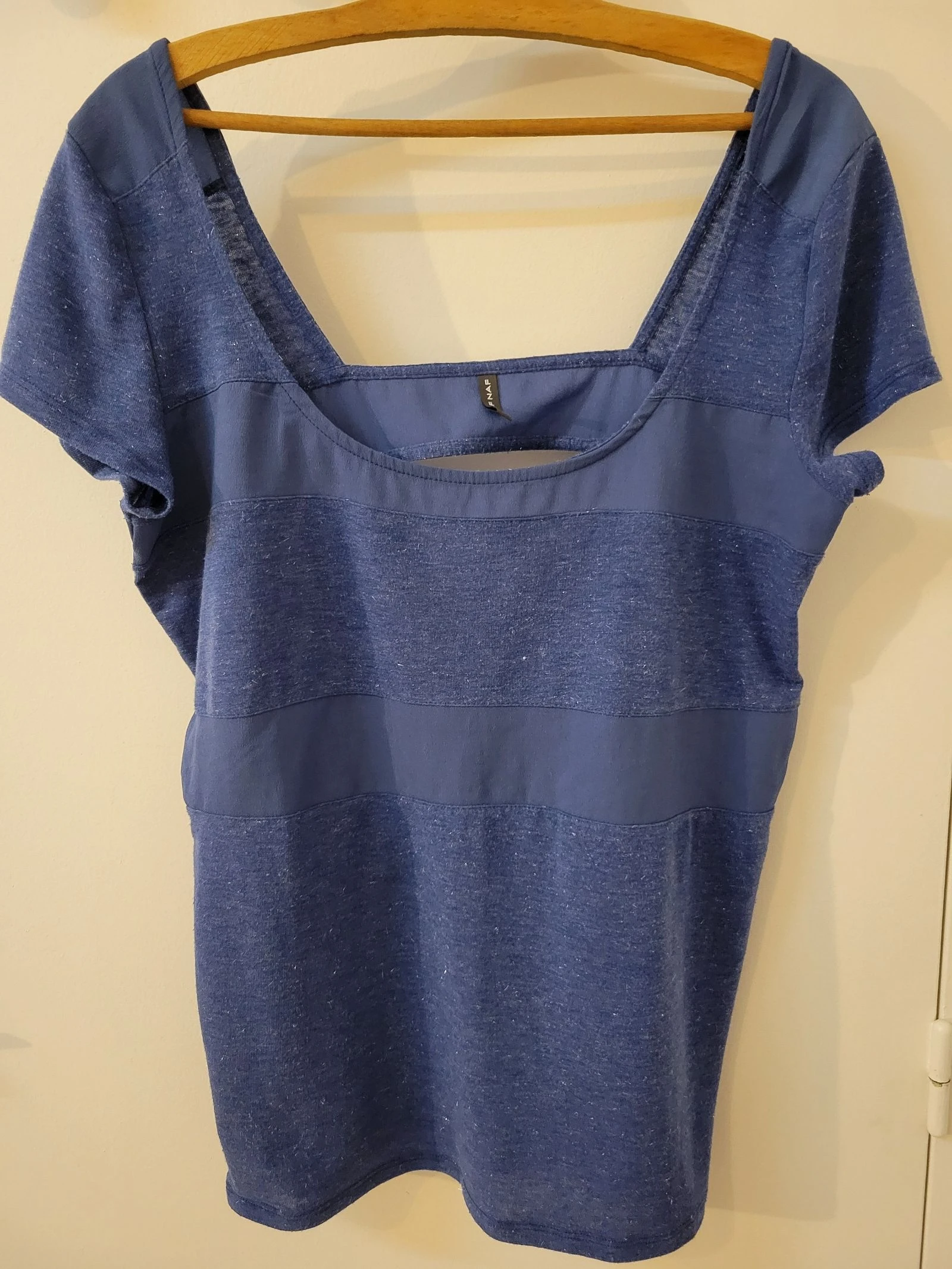 Blusa azul NAF NAF - Estilo original - Tamanho M-L – photo 8